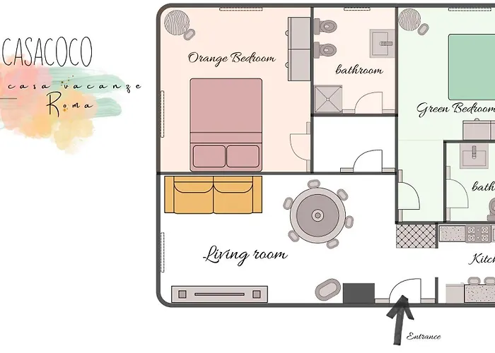 Vakantiehuis Casacoco Con Posto Auto E 2 Bagni *